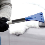 Snow Joe 2 In 1 Telescoping Jumbo Snow Broom Ice Scraper W-oversized 19" Foam Head