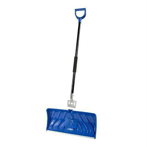 Snow Joe Sjeg24 2 In 1 Snow Pusher Ice Chopper 24 In Poly Blade Blue