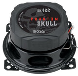 Boss Phantom Skull 4" 2-way Speaker 250w Max