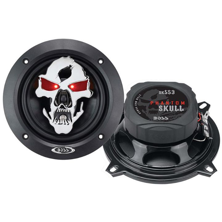 Boss Phantom Skull 5.25" 3-way Speaker 275w Max