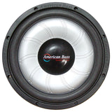 American Bass 10" Slim Mount Wooofer 500 Watts Max 4 Ohm Svc