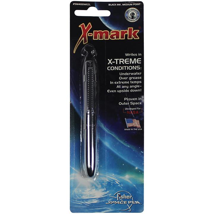 Fisher Space Pen X-mark Bullet Sapce Pen Chrome