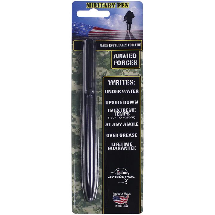 Fisher Space Pen Non-reflective Military Cap-o-matic Matte Black