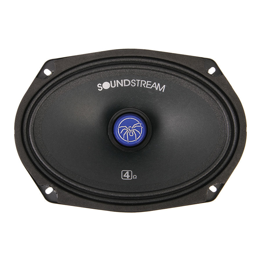 Soundstream 6x9" Pro Audio Speakers (pair) 250w 4 Color Changeable