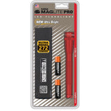 Maglite 2 Cell Aa Mini  Led Pro Flashlight Red-blister Pack