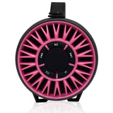 Axess Portable In Outdoor Bluetooth Speaker Builtin Radio Rechargeable Battery 4inch Subwoofer Pink