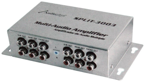 Audiopipe Multi-audio Amplifier 3 Rca Outputs