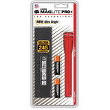 Maglite 2 Cell Aa Mini  Led Pro Plus Flashlight Red