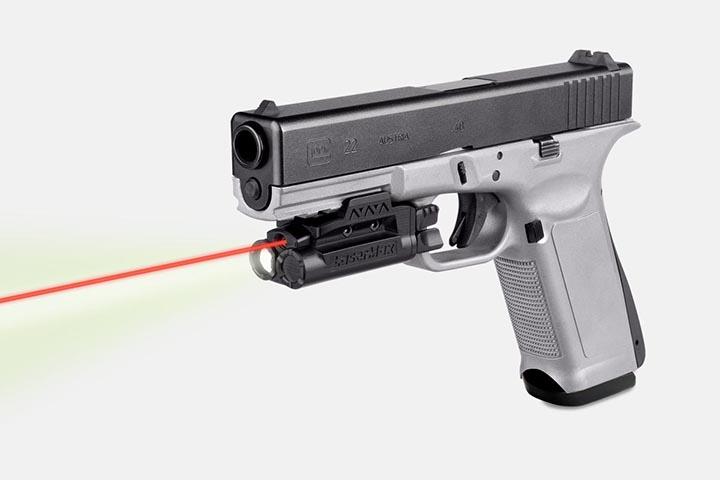 Lasermax Rail Mounted Light-laser Red Requires At Least 1 3-4" Of Rail Space