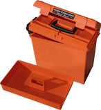 Mtm Sportsmens Plus Utility Dry Box Oring Sealed 15x8.8x13in Orange