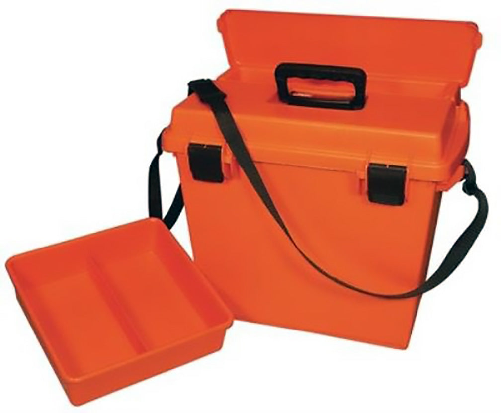 Mtm Sportsmens Plus Utility Dry Box Oring Sealed 19x13x15.1in Orange