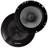 Speaker 6.5" 2-way (pair) 160watts American Bass;carbon Fiber