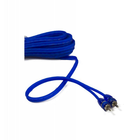 Stinger 15ft Blue Comp Series Twisted Rca