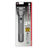 Maglite 2 Cell D  Led Flashlight Gray