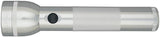 Maglite 2 Cell D  Led Flashlight Silver