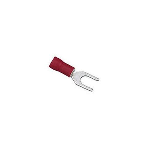 Spade Terminals #6 22-18 Ga. 100 Pcs; Red; Xscorpion