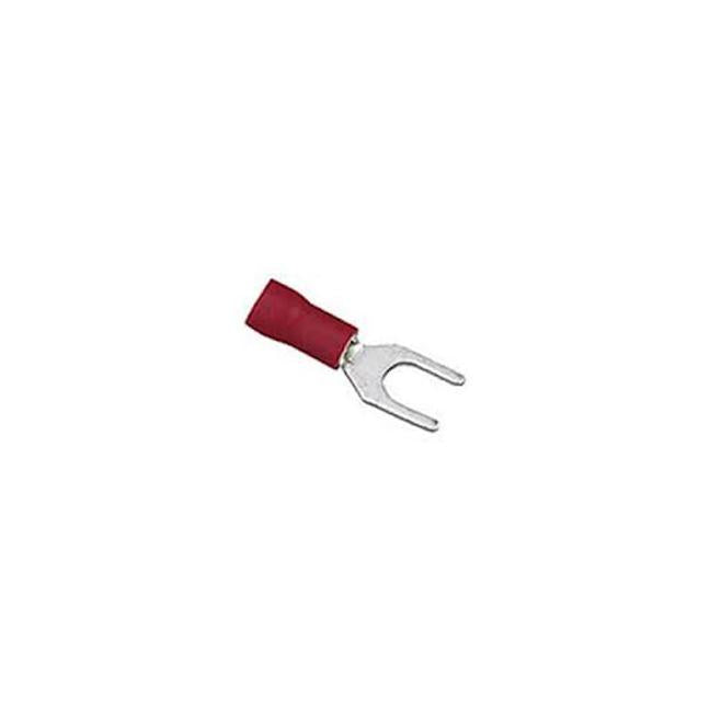 Spade Terminals #8 22-18 Ga. 100 Pcs; Red; Xscorpion