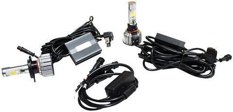 Street Vision 5202 Cats Eye Led Headlight Conversion Kits - Dual Function Kit With Driving And Accen