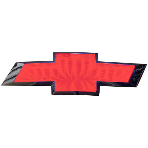 Street Vision Chevy 3d Logo Badge—red