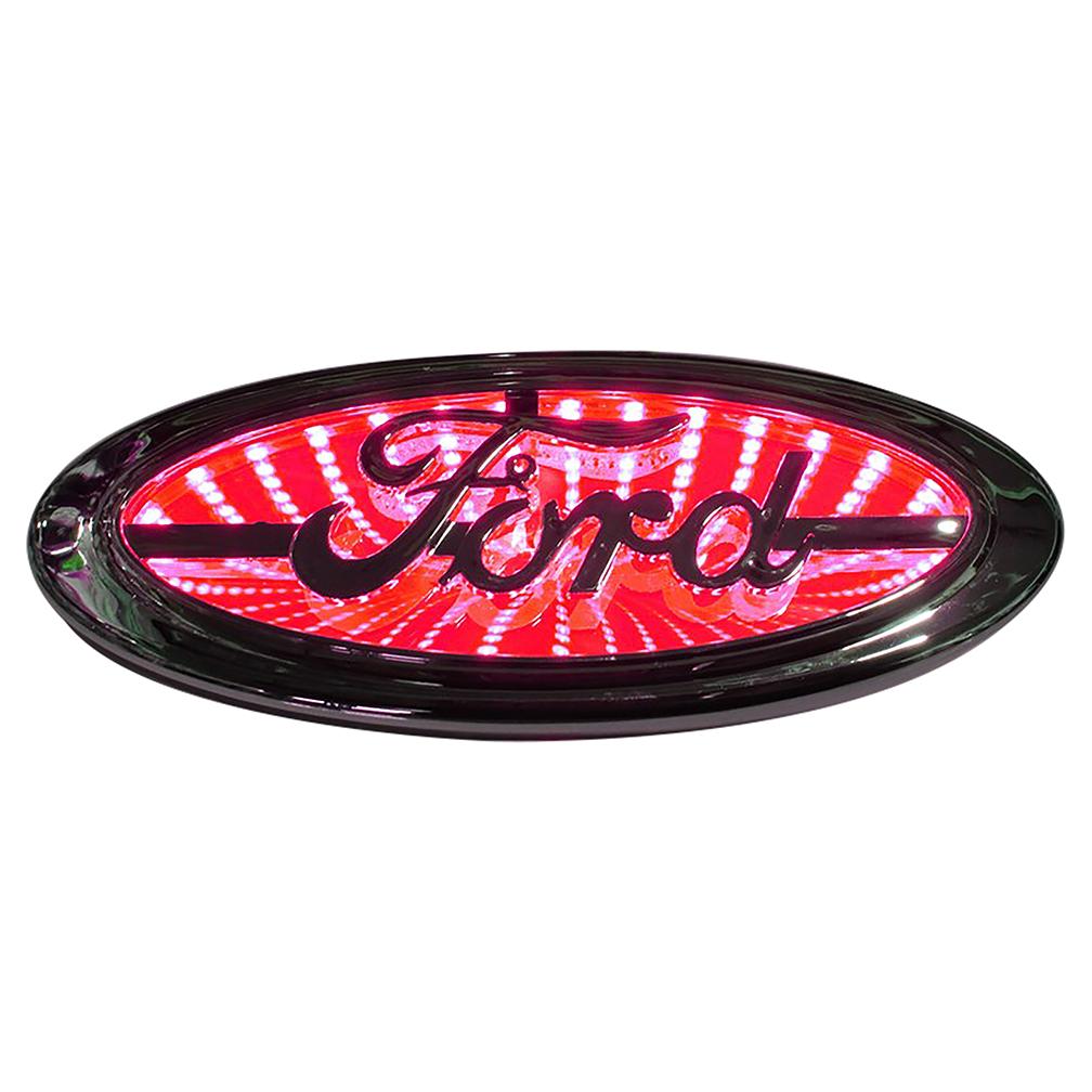 Street Vision Ford 3d Logo Badge—red *each*