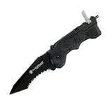 Smith & Wesson 1st Response Magic Assisted Opening Liner Lock Folding Knife & Rescue Tool