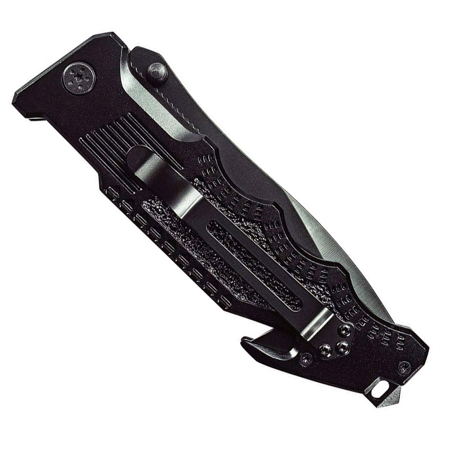 S&w Border Guard Swbg1s Liner Lock Folding Knife Partially Serrated Drop