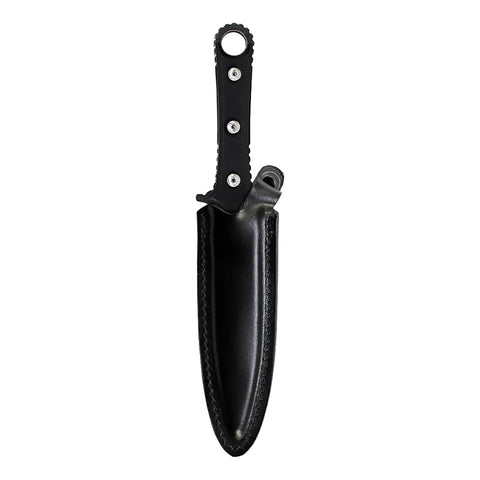 S&w Swf606 Full Tang Boot Knife - Black Handle