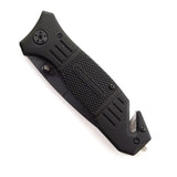 Smith & Wesson Extreme Ops Liner Lock Folding Knife Partially Serrated Drop Point Tanto Blade