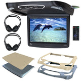 Tview 14.1” Overhead W-dvd 3 Color Skins & 2 Sets Hp’s