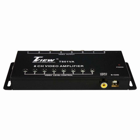 T-view 8 Channel Car Video Amplifier - Connect Up To 8 Monitors