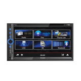 Farenheit 7" Lcd Ddin Indash Dvd Player Bluetooth Android Phonelink Remote