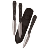 Perfect Point Throwing Knife Set 3 Piece 9-inch Overall