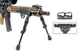 Utg Recon Flex Keymod Bipod Matte Black Cent. Ht. 5.7 Inch-8 Inch