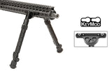 Utg Recon Flex Keymod Bipod Matte Black Cent. Ht. 8.0 Inch-11.8 Inch