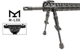 Utg Recon Flex M-lok Bipod Matte Black Cent. Ht. 5.7 Inch-8 Inch