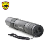 Guarddog Electrolite 140 Lumen Compact Tactical Flashlight Max Volt Stun Gun Beltclip Black