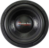 American Bass 10" Woofer 1200 Watts Max 4 Ohm Dvc