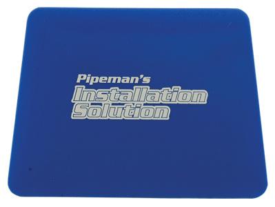 Pipeman Install Solution Hard Credit Card Squeegee
