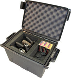 Mtm Tactical Pistol Handgun Case 4 Gun Dark Gray