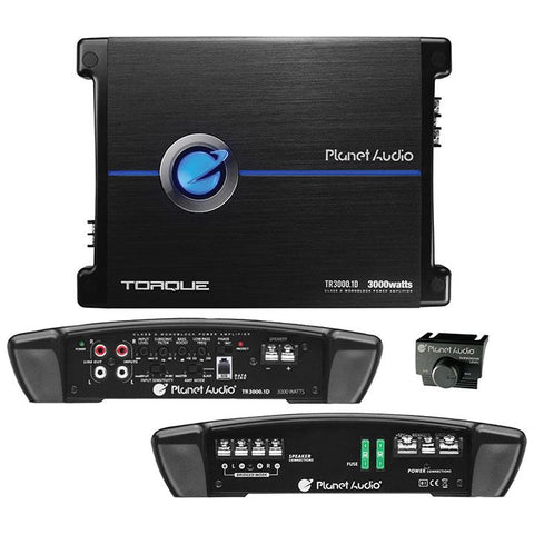 Planet 3000 Watts Max Power Class D Monoblock Power Amplifier 1-ohm Stable