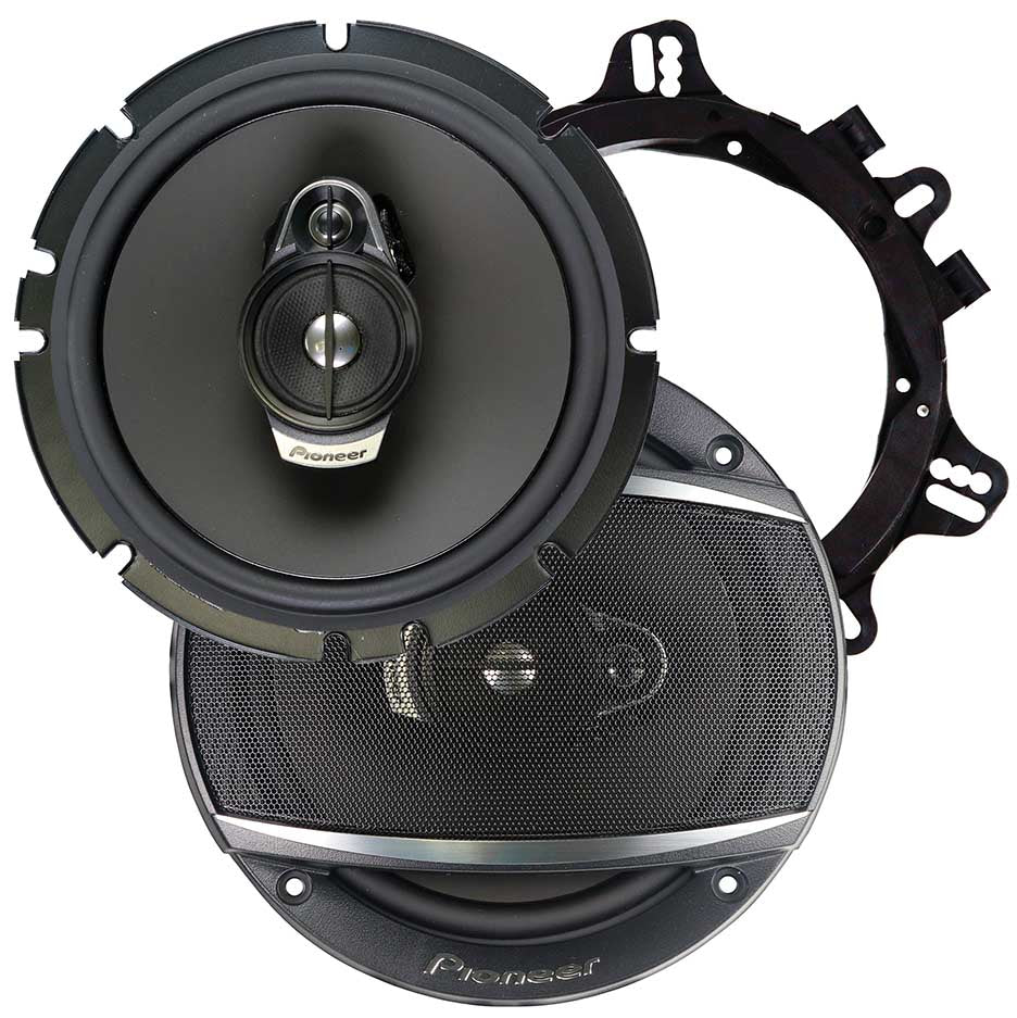 Pioneer 6.5" 3-way 320w Max Pair