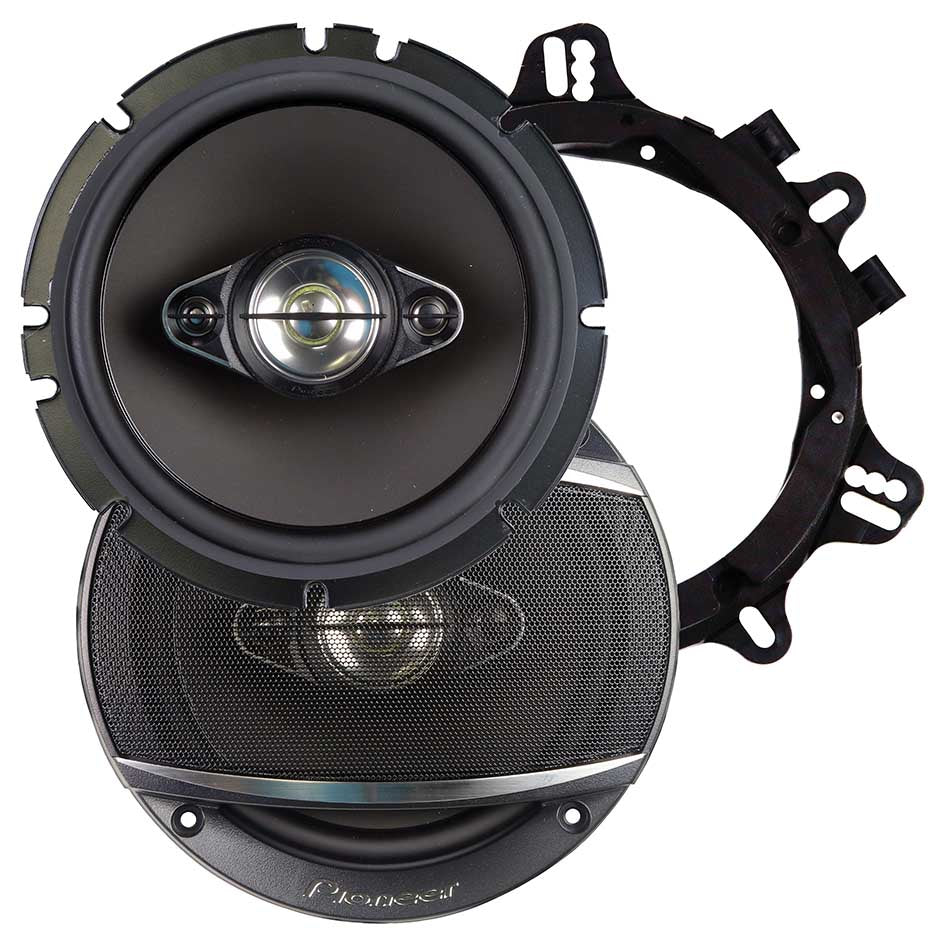 Pioneer 6.5" Speakers 4 Way 350 Watts Max Pair