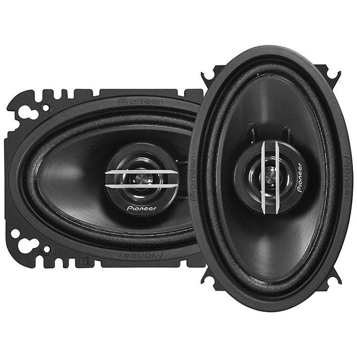 Pioneer 4x6" 2 Way Speakers 200 Watts - Pair - No Grills