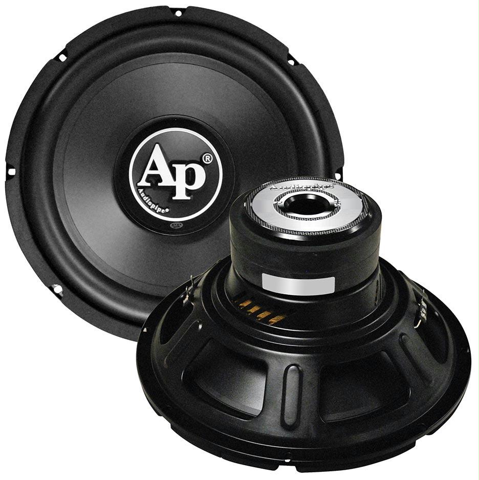 Audiopipe 10"  Woofer 4 Ohm Dvc 800 Watts Max