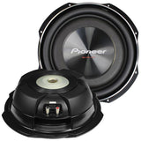 Pioneer 12" Shallow Mount Woofer 1500w Max Svc 4 Ohm