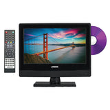 Axess 13.3inch Led Hdtv Features 12v Car Cord Technology Built-in Dvd Player