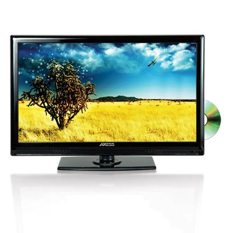 Axess 13.3inch Led Hdtv Features 12v Car Cord Technology Built-in Dvd Player