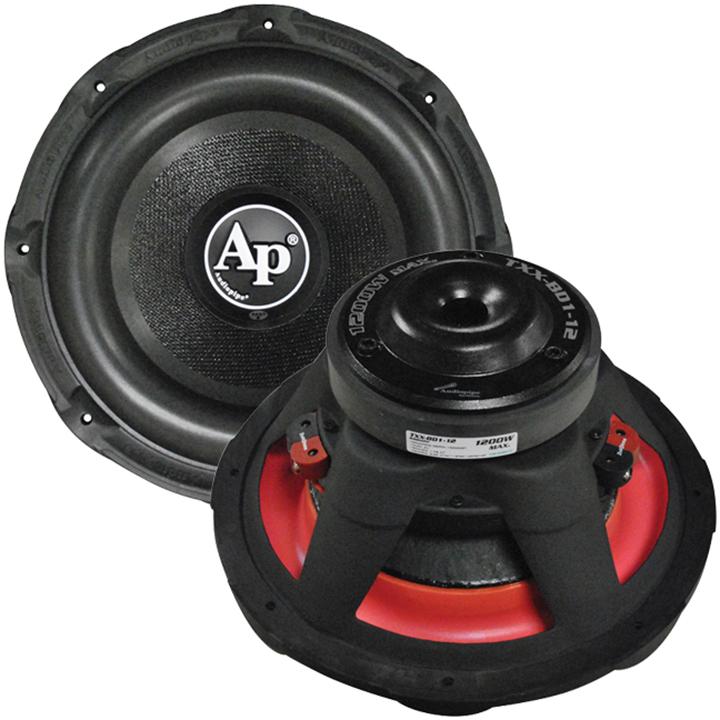 Audiopipe 12" Woofer 1200w Max 4 Ohm Dvc