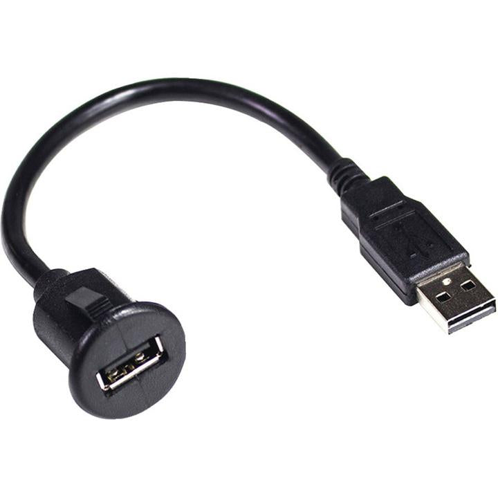 Pac 6ft Usb Extension Cable With Dash Mount Bracket