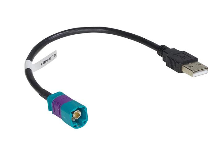 Pac Usb Retention Cable For Select 2014-16 Mercedes & European Vehicles